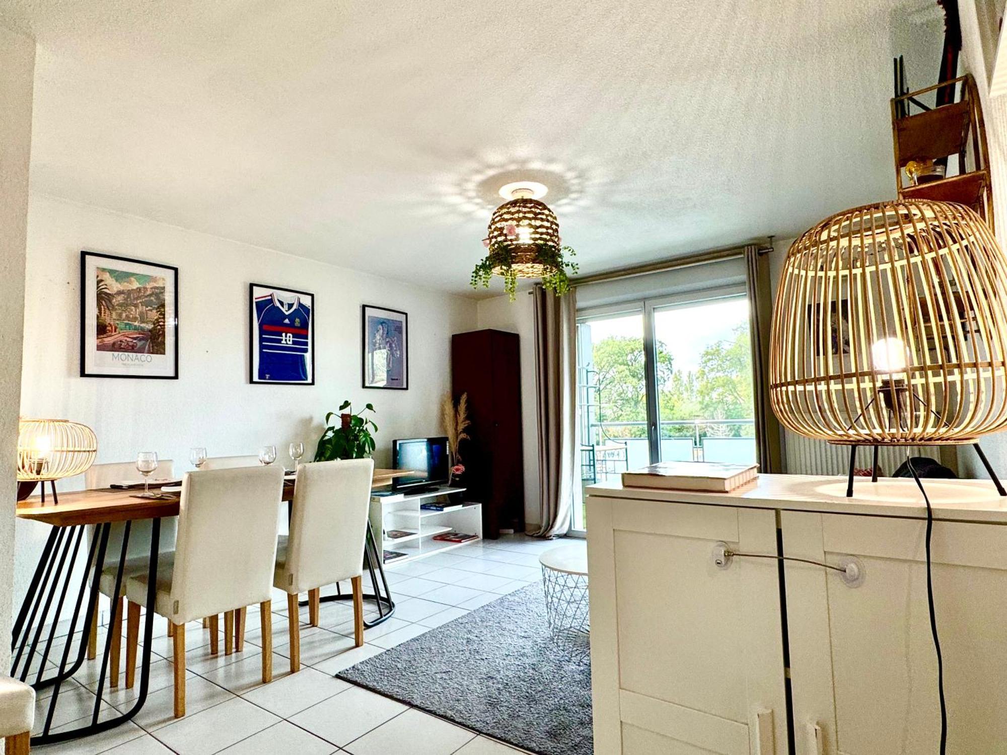 Bel Appartement T3 De 60M2 Avec Parking, Terrasse, Proche Du Metro Et Du Periph Toulouse Exteriör bild