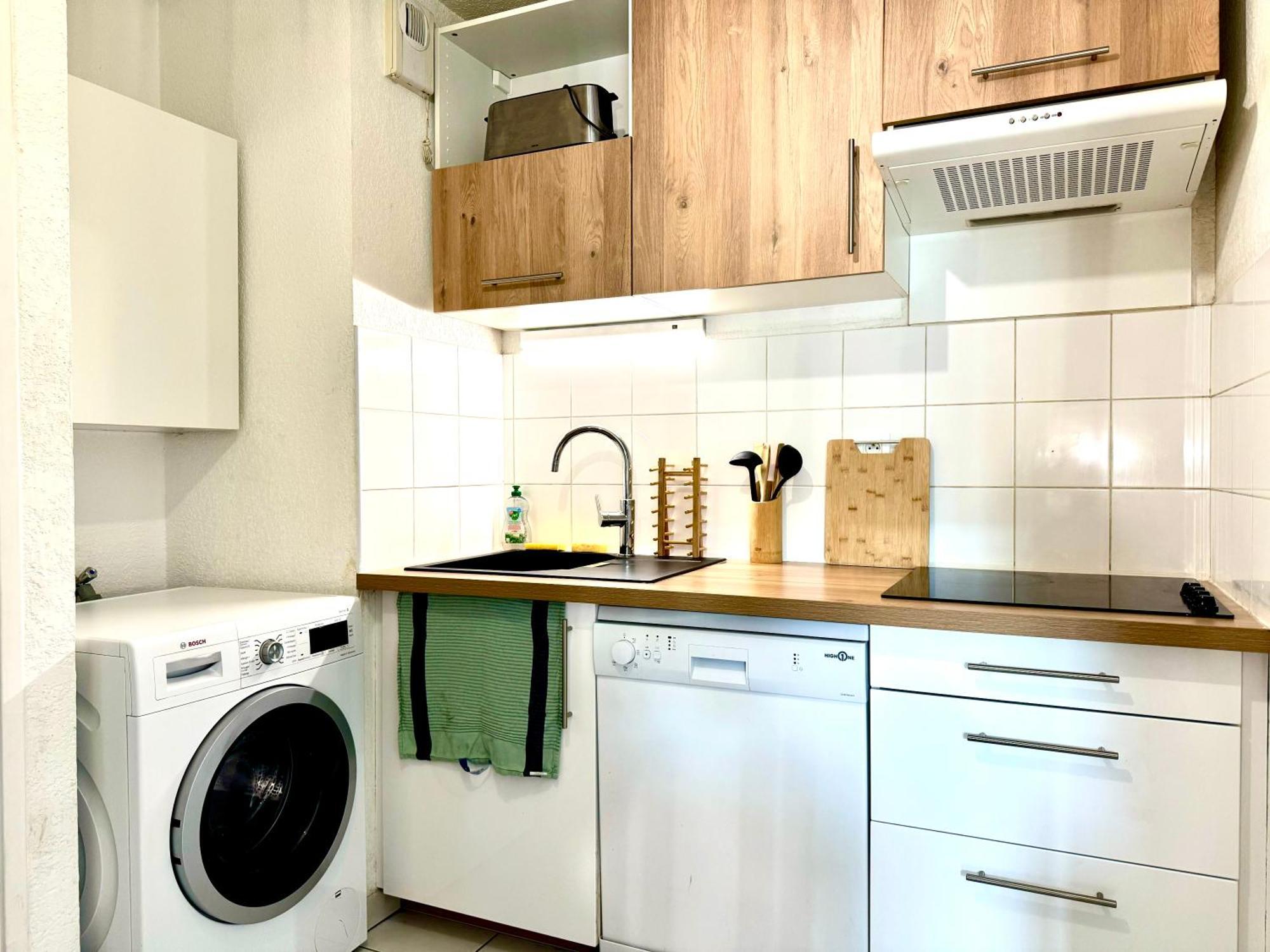 Bel Appartement T3 De 60M2 Avec Parking, Terrasse, Proche Du Metro Et Du Periph Toulouse Exteriör bild