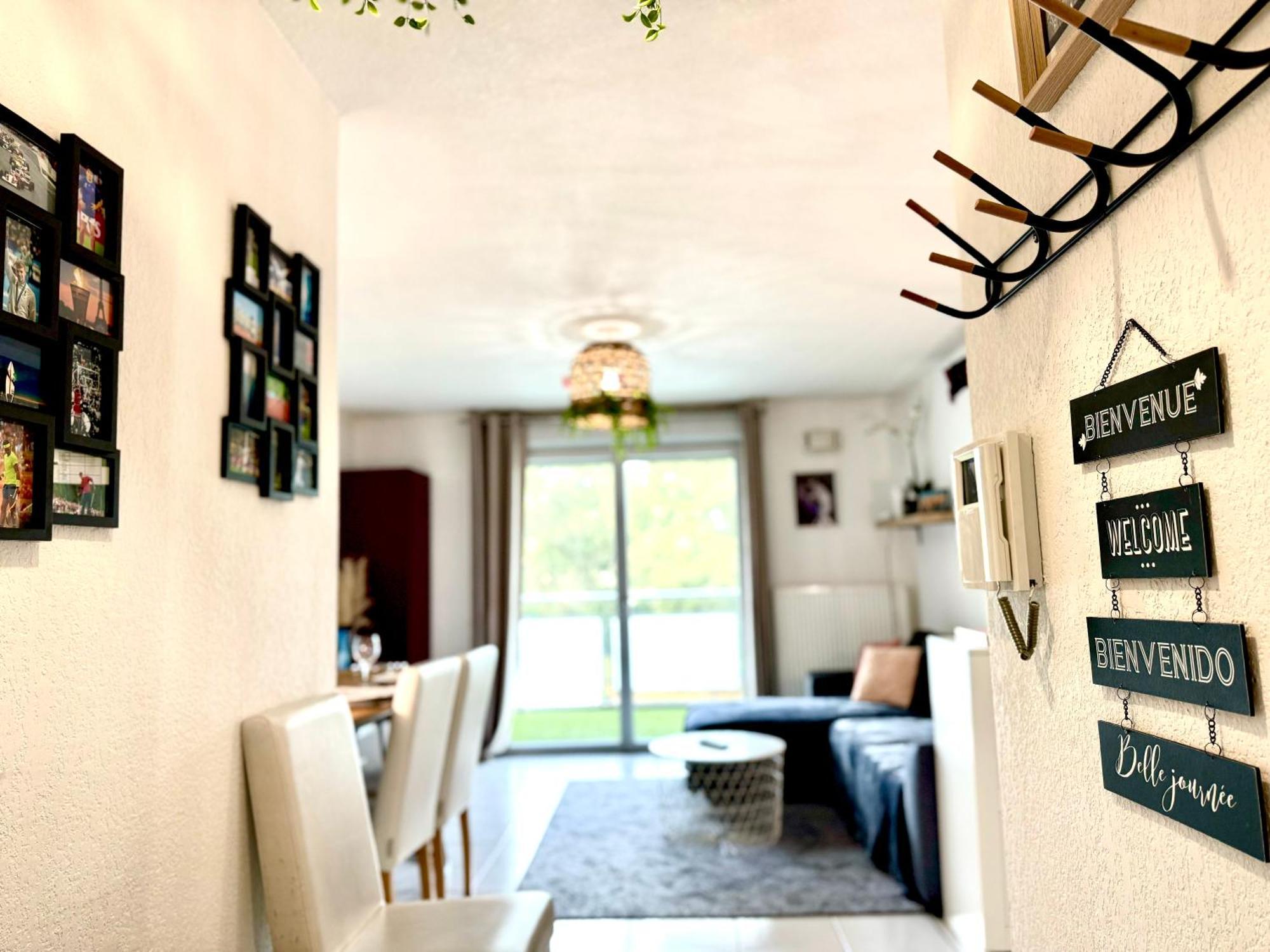 Bel Appartement T3 De 60M2 Avec Parking, Terrasse, Proche Du Metro Et Du Periph Toulouse Exteriör bild