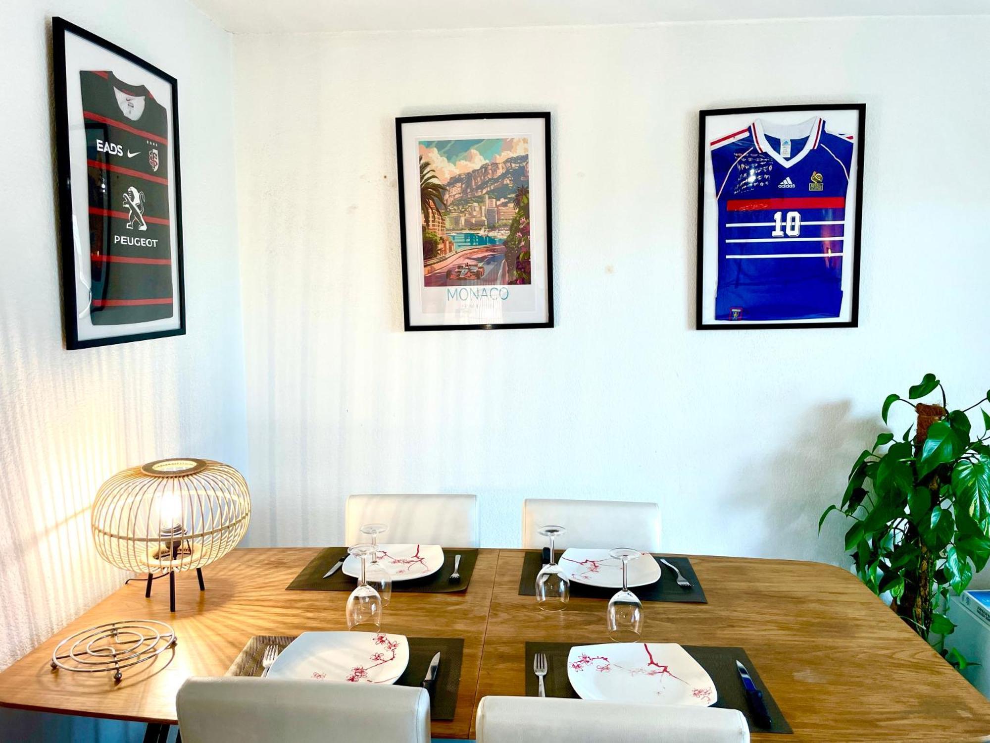 Bel Appartement T3 De 60M2 Avec Parking, Terrasse, Proche Du Metro Et Du Periph Toulouse Exteriör bild