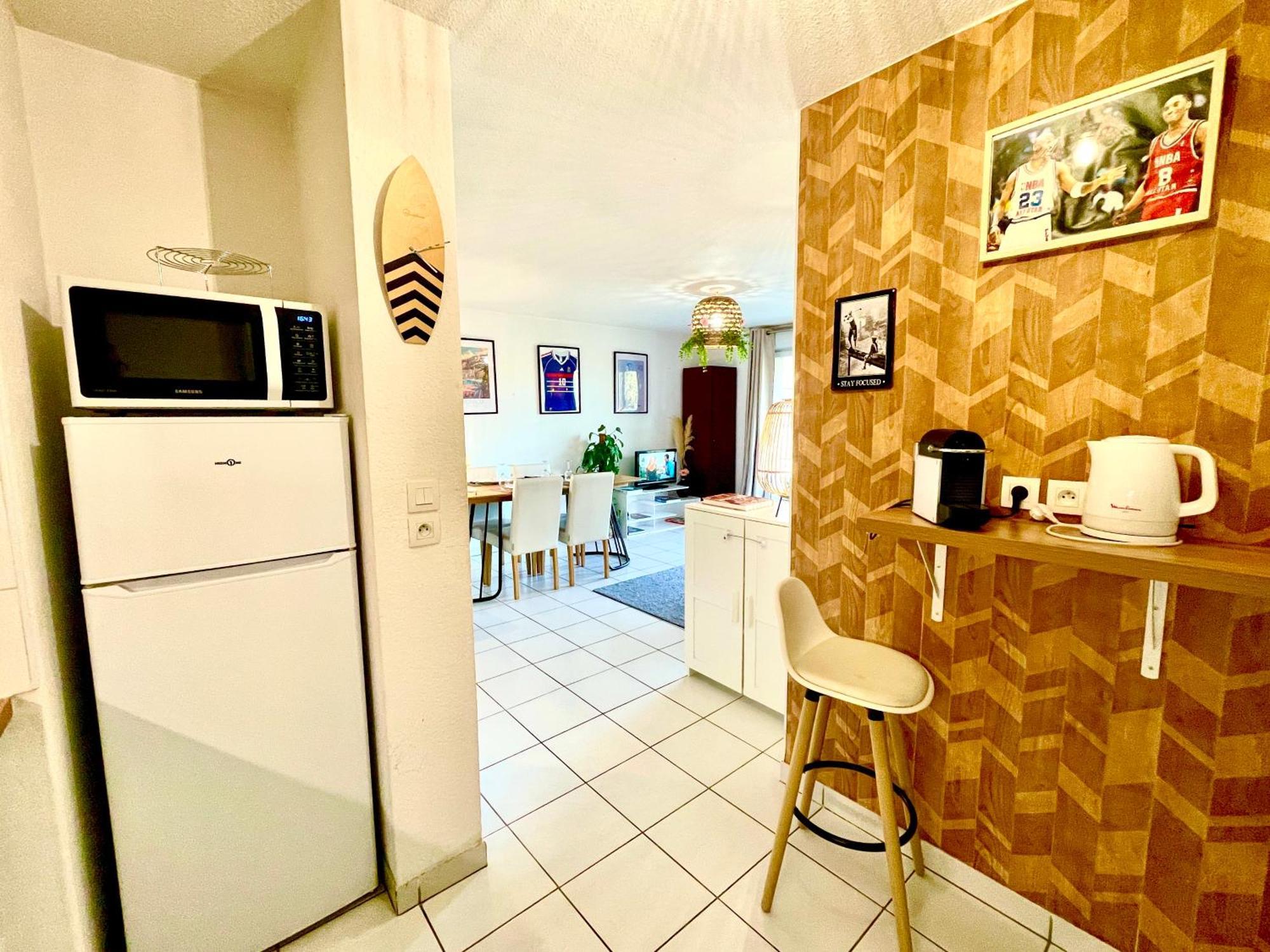 Bel Appartement T3 De 60M2 Avec Parking, Terrasse, Proche Du Metro Et Du Periph Toulouse Exteriör bild