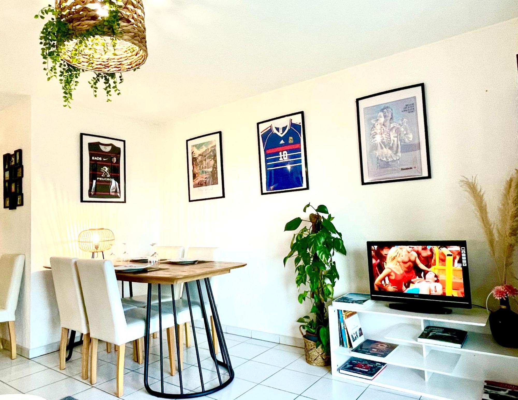 Bel Appartement T3 De 60M2 Avec Parking, Terrasse, Proche Du Metro Et Du Periph Toulouse Exteriör bild