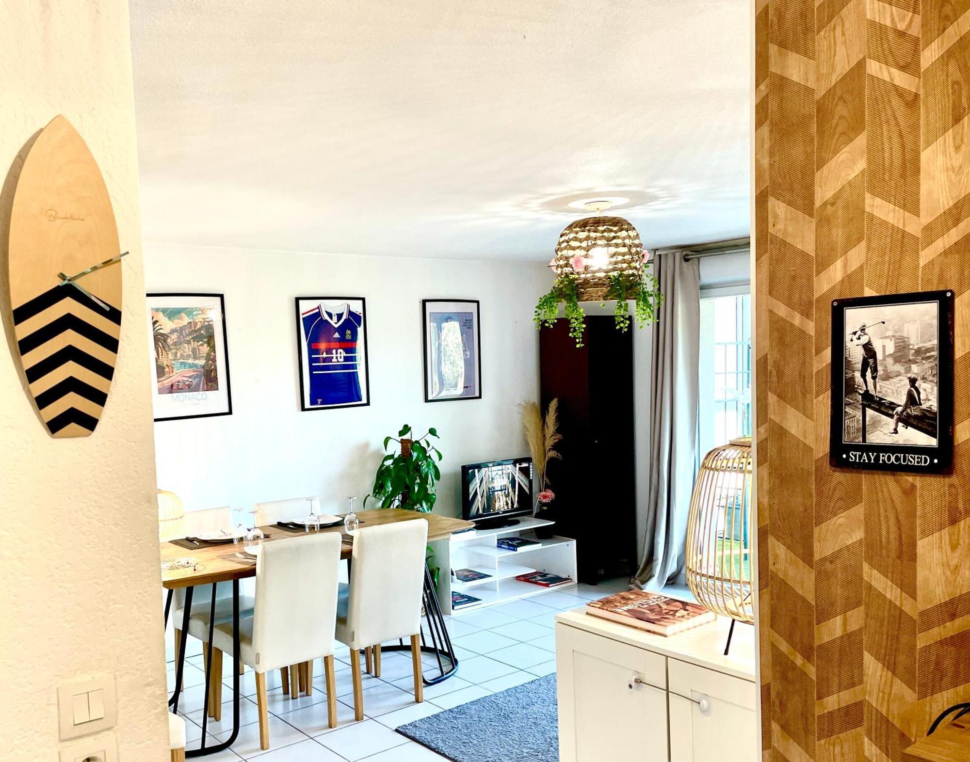 Bel Appartement T3 De 60M2 Avec Parking, Terrasse, Proche Du Metro Et Du Periph Toulouse Exteriör bild