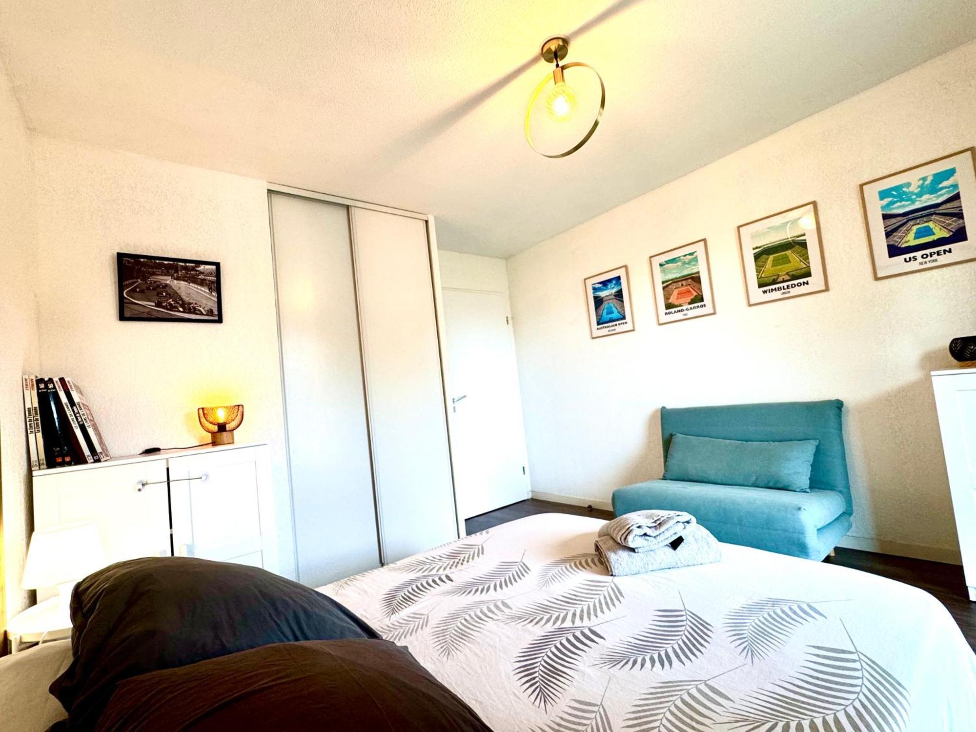 Bel Appartement T3 De 60M2 Avec Parking, Terrasse, Proche Du Metro Et Du Periph Toulouse Exteriör bild