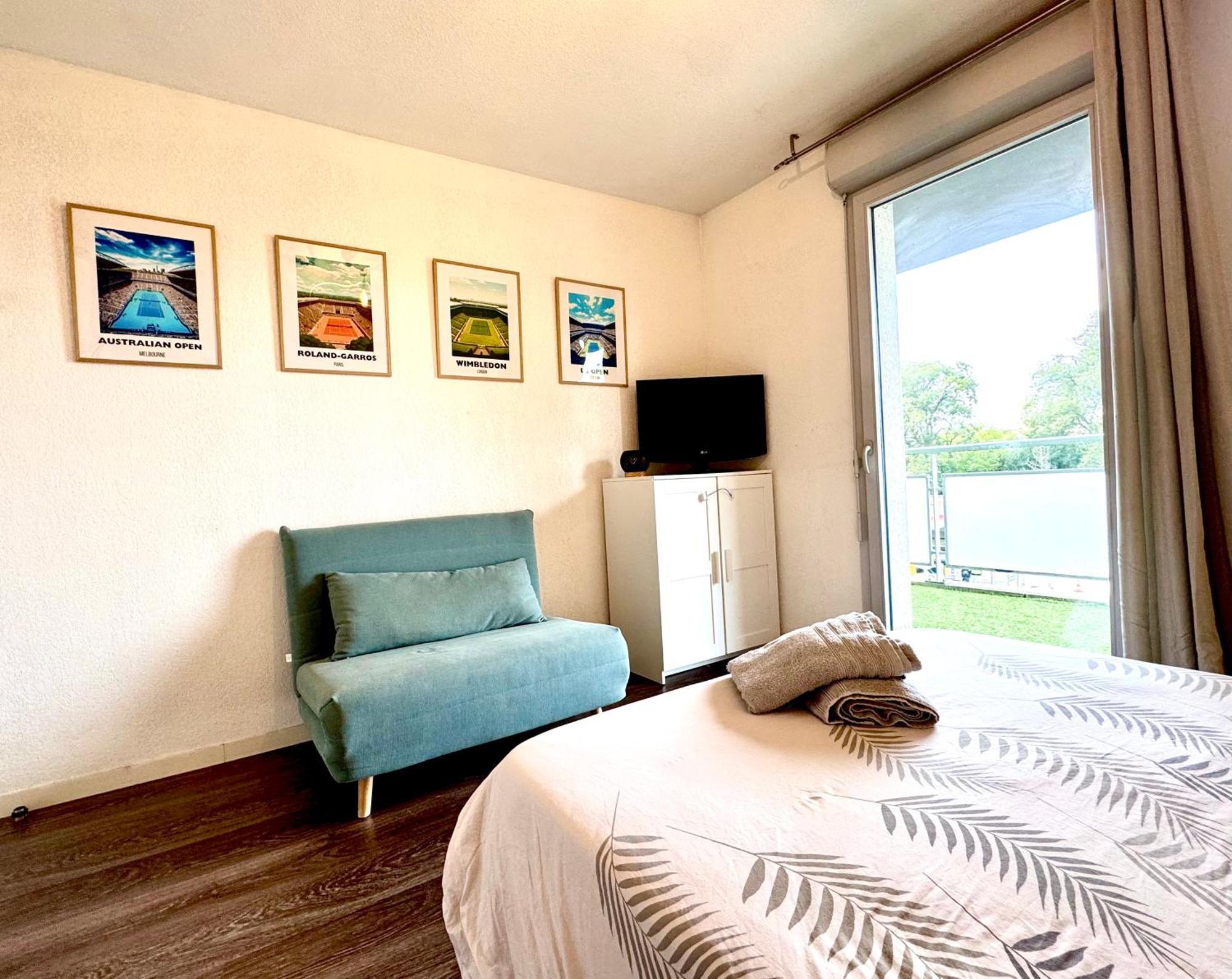 Bel Appartement T3 De 60M2 Avec Parking, Terrasse, Proche Du Metro Et Du Periph Toulouse Exteriör bild