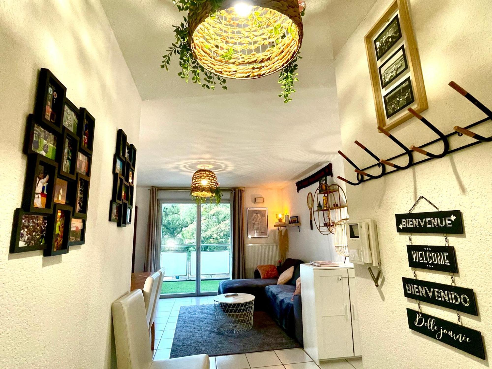 Bel Appartement T3 De 60M2 Avec Parking, Terrasse, Proche Du Metro Et Du Periph Toulouse Exteriör bild